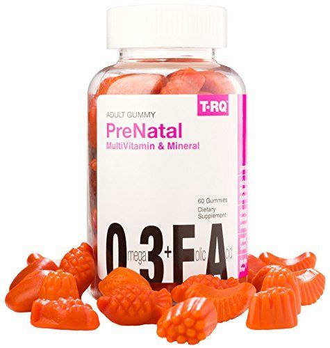 T-Rq Prenatal Multivitamin & Mineral Omega 3+F A Gummies 60'S