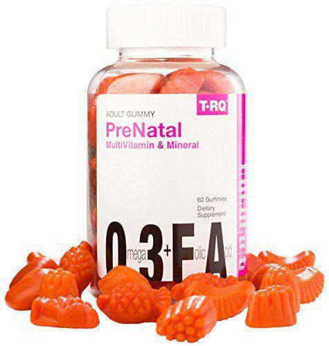 T-Rq Prenatal Multivitamin & Mineral Omega 3+F A Gummies 60'S