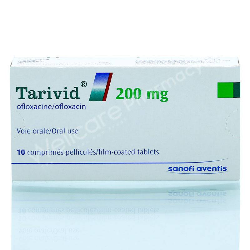 Tarivid 200Mg Tablets 10'S - Wellcare Pharmacy
