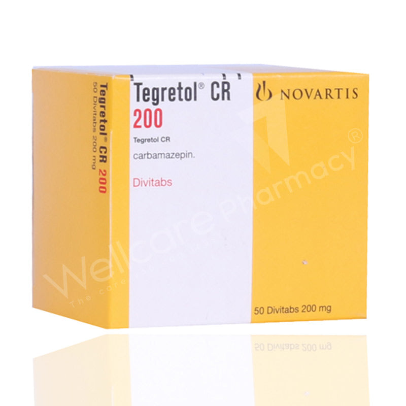 Tegretol Cr 200Mg Tablets 50'S