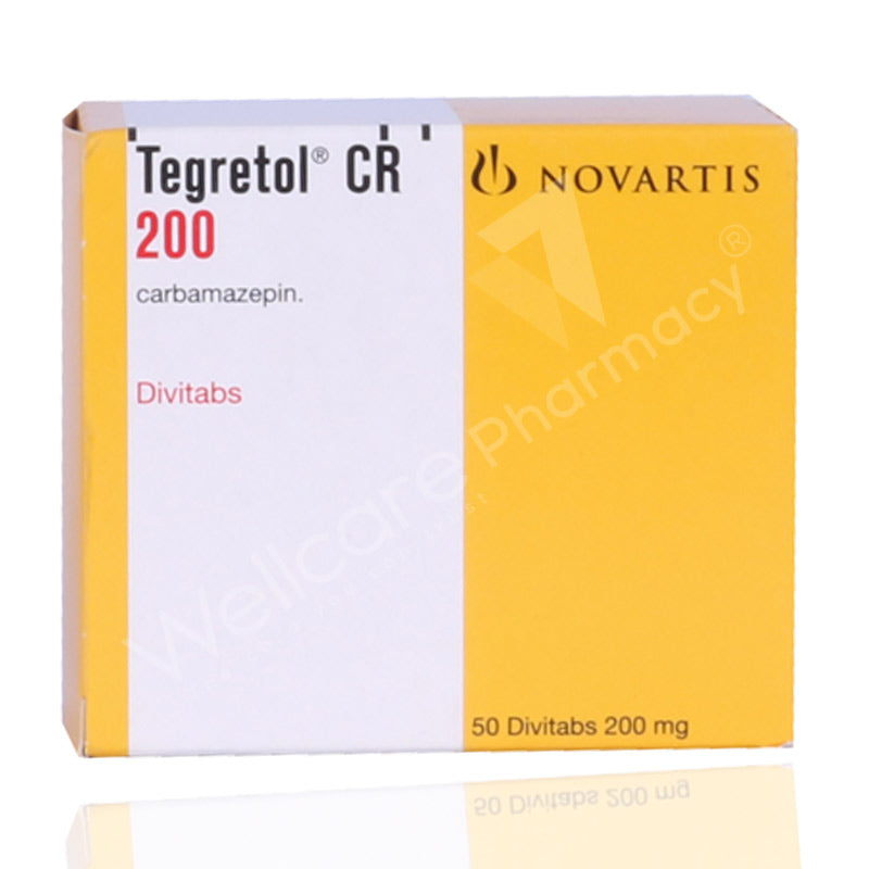 Tegretol Cr 200Mg Tablets 50'S