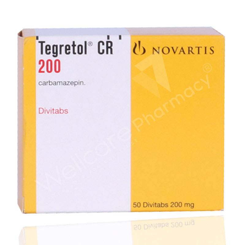 Tegretol Cr 200Mg Tablets 50'S - Wellcare Pharmacy