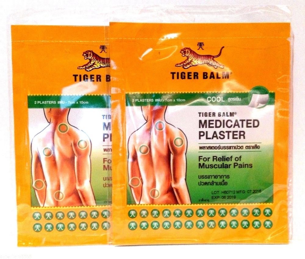 TIGER COOL PLASTER 10 X 14CM 2 X 24'S - Wellcare Pharmacy