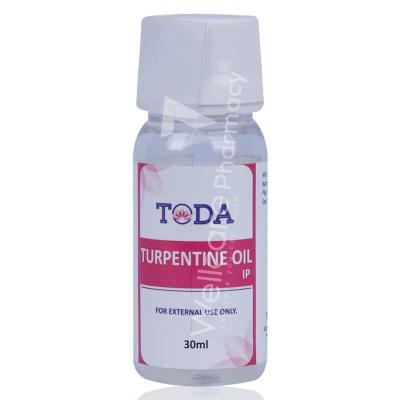 Toda Turpentine Oil Ip 30ml - Wellcare Pharmacy