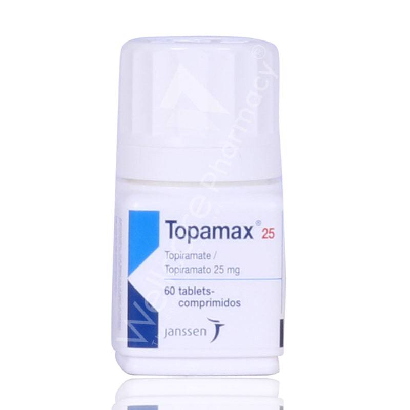 Topamax 25Mg Tablets 60'S - Wellcare Pharmacy