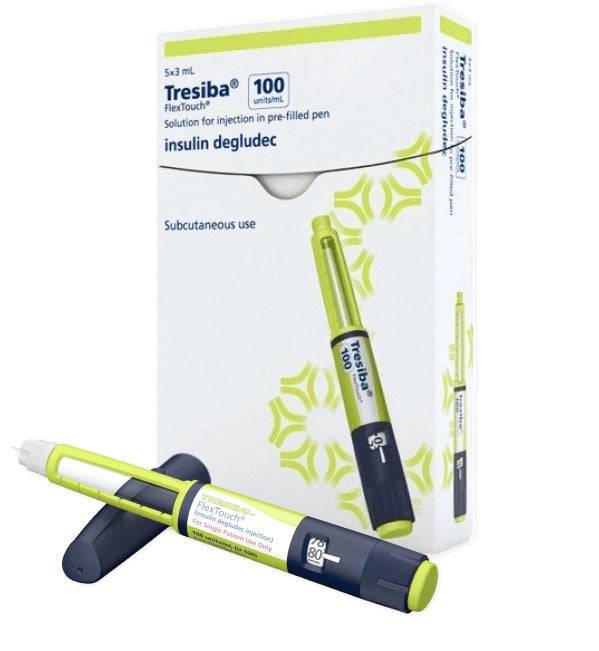 Tresiba Flex Touch 100U/Ml 3Mlx5 'S - Wellcare Pharmacy