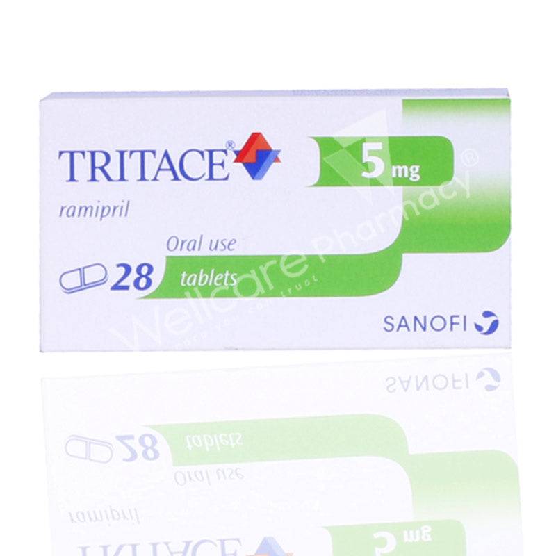 Tritace 5Mg Tablets 28'S - Wellcare Pharmacy