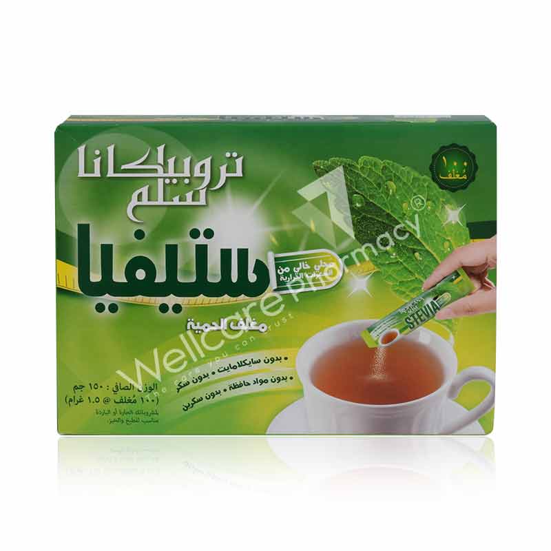 Tropicana Slim Stevia Sweetener Sticks 100'S