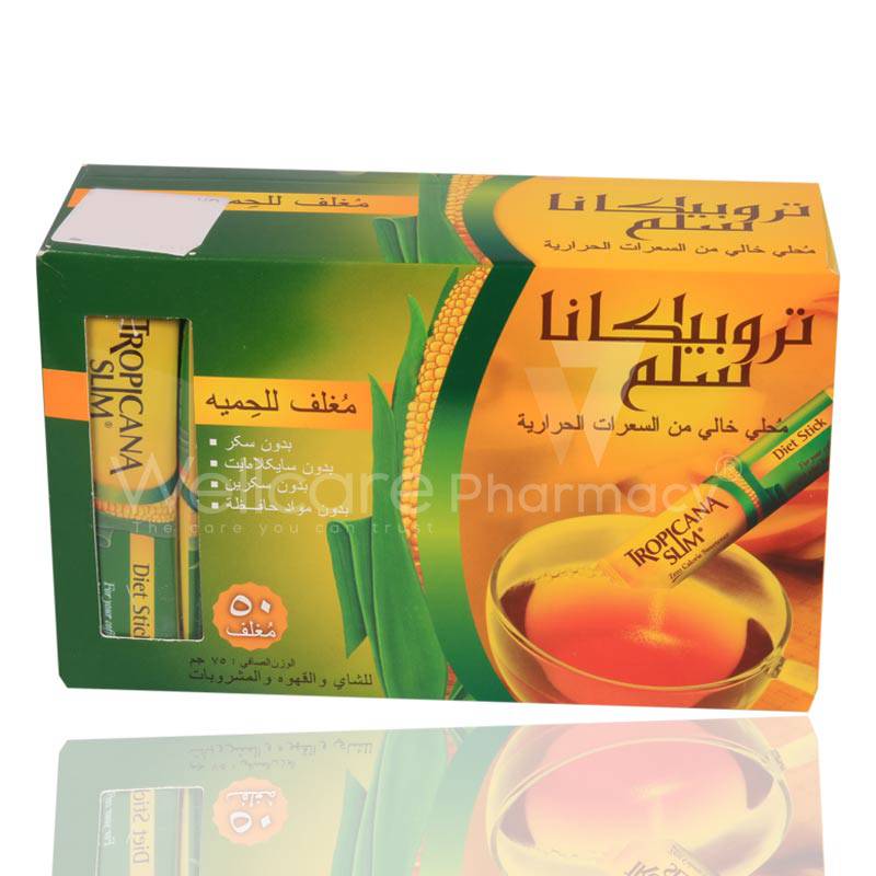 Tropicana Slim Zero Diet Stick 50'S - Wellcare Pharmacy