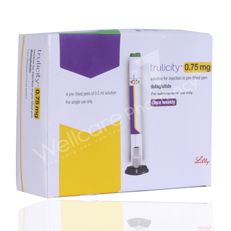 Trulicity 0.75Mg Pre Filled Pen Injection 0.5Ml 4'S