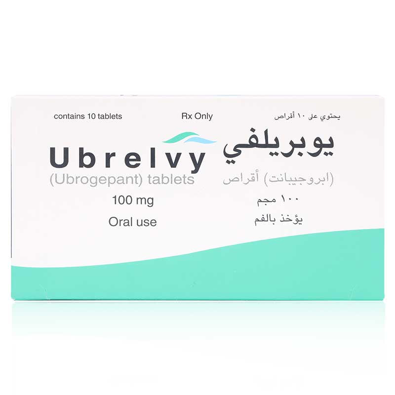 Ubrelvy 100mg Tablets 10'S