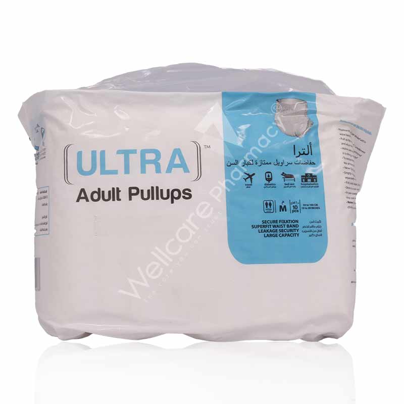 Ultra Adult Pullups Medium 10'S