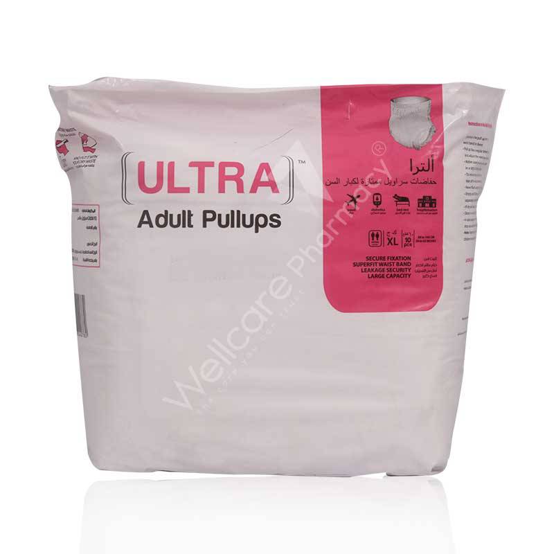 Ultra Adult Pullups Xl 10'S