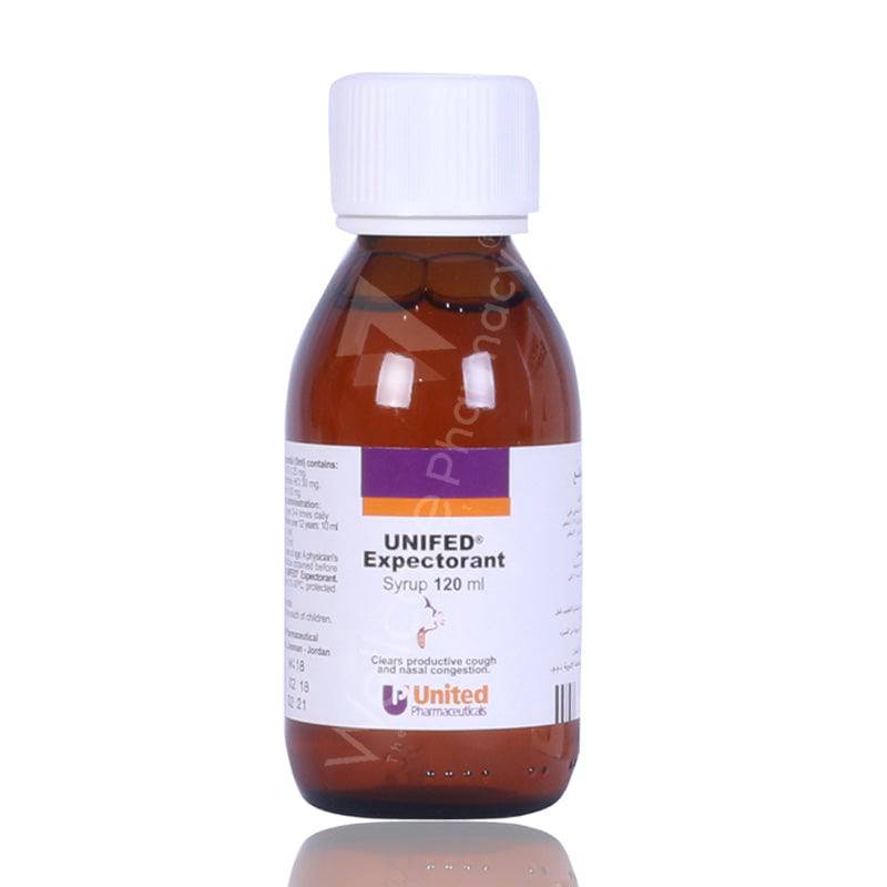Unifed Expectorant Syrup 120Ml - Wellcare Pharmacy