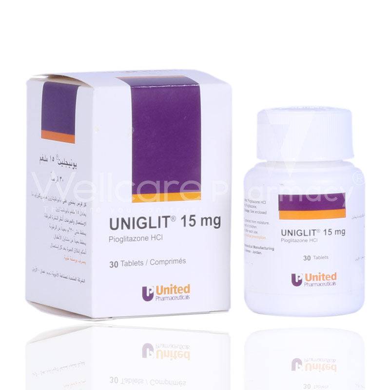 Uniglit 15Mg Tablets 30'S - Wellcare Pharmacy