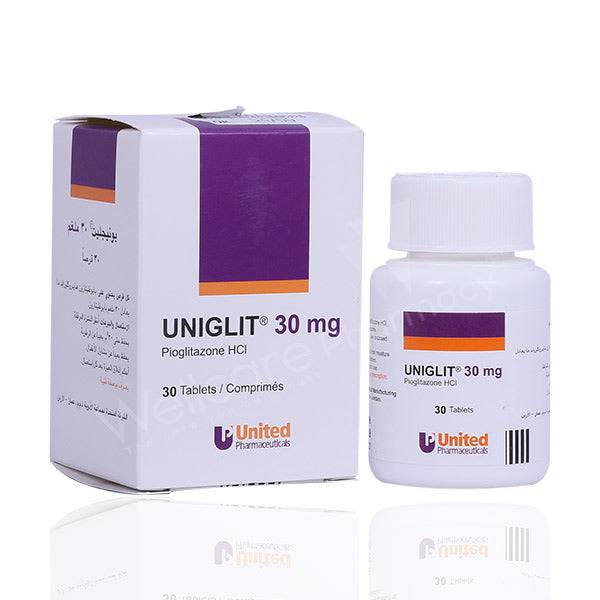 Uniglit 30Mg Tablets 30'S - Wellcare Pharmacy