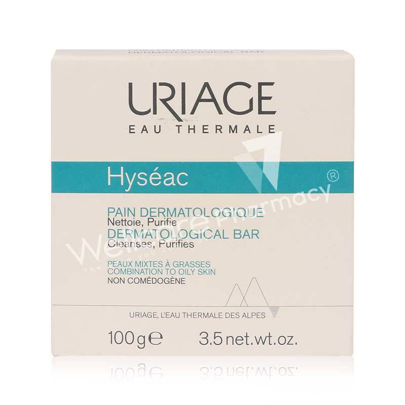 Uriage Hyseac Dermalogical Bar 100G - Wellcare Pharmacy