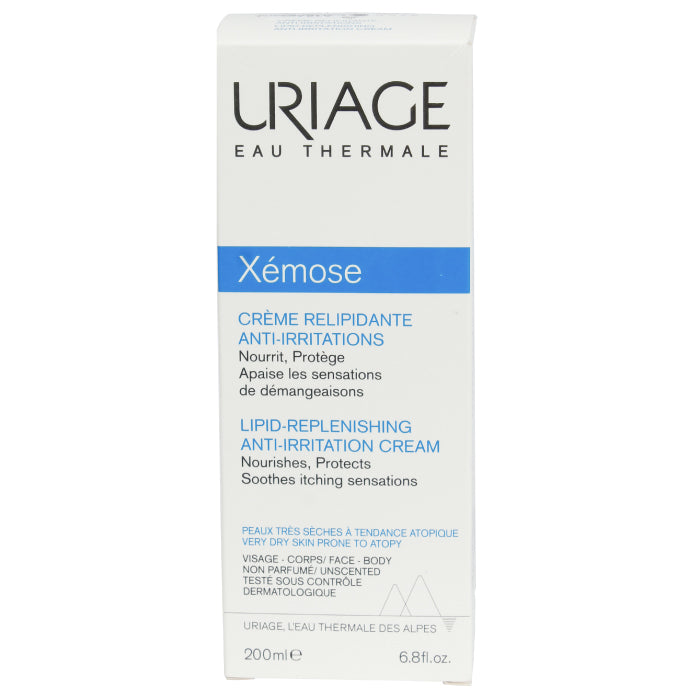 URIAGE XEMOSE LIPID REPLENISHING ANTI-IRRITATION CREAM 200ML