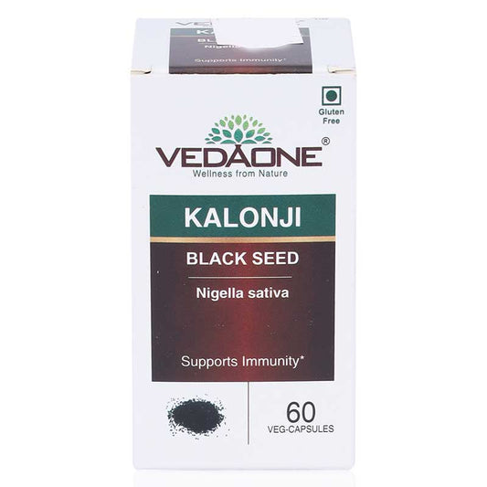 Vedaone Kalonji(Black Seed) Capsules 60'S