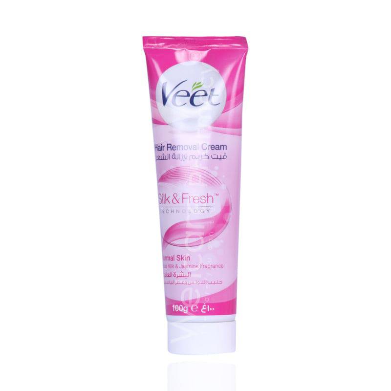 Veet Hair Removal Cream Normal Skin With Lotus Milk 100Ml - Wellcare Pharmacy