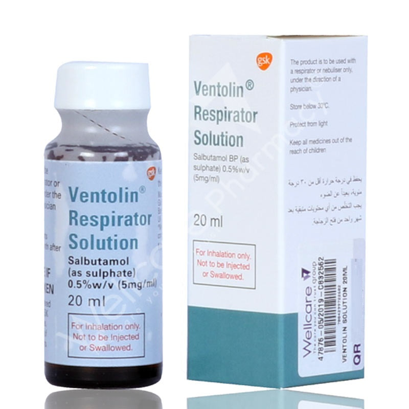 Ventolin Respirator Solution 20ml