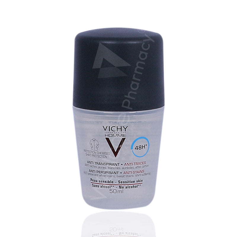 Vichy Deo Roll On  Anti-Perspirant Homme Extreme Control 72H 50Ml