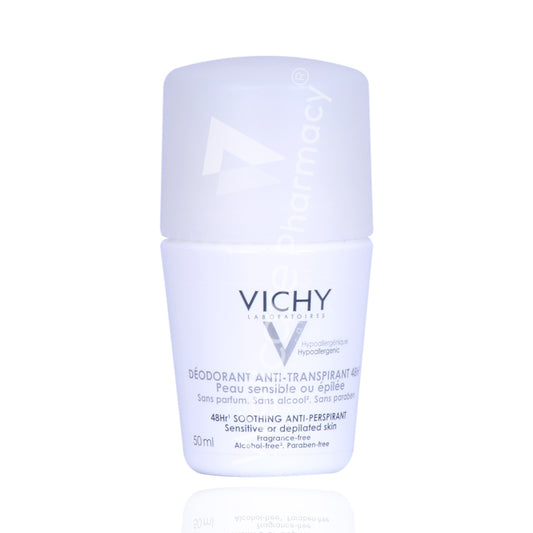 Vichy Deo Roll On  Anti-Perspirant Sensitive 48H 50Ml