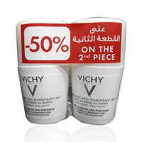 Vichy Deo Roll On Anti-Perspirant Sensitive 48h 50ml 2pcs