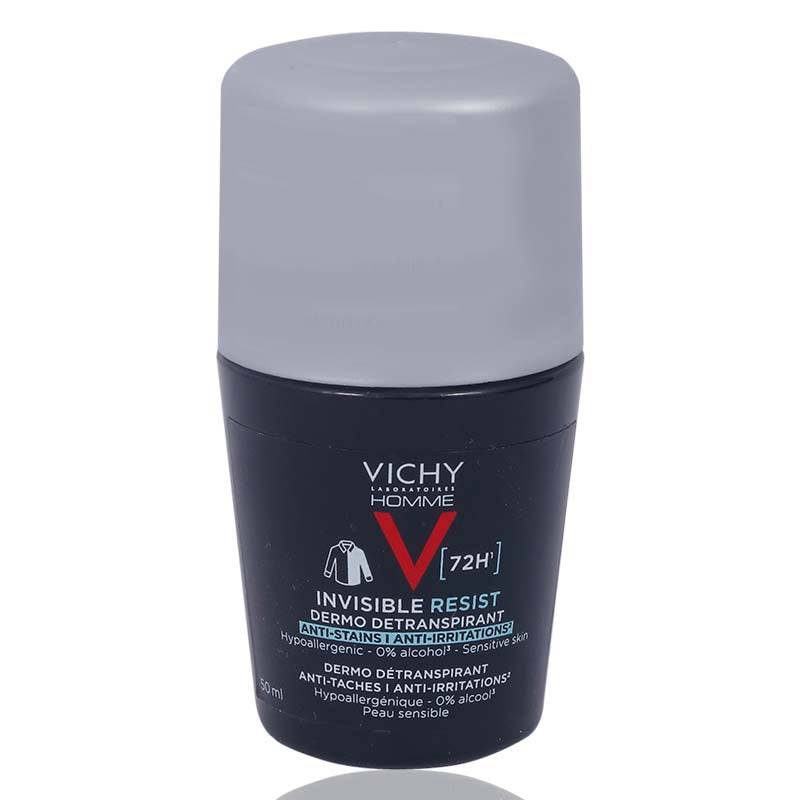 Vichy Deo Roll On Invisible Resist-Men 72H 50Ml