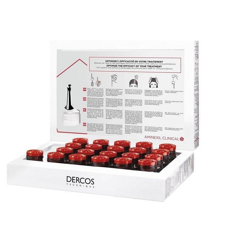 Vichy Dercos Aminexil Anti Hair Loss Amp Women 6Mlx21's - Wellcare Pharmacy