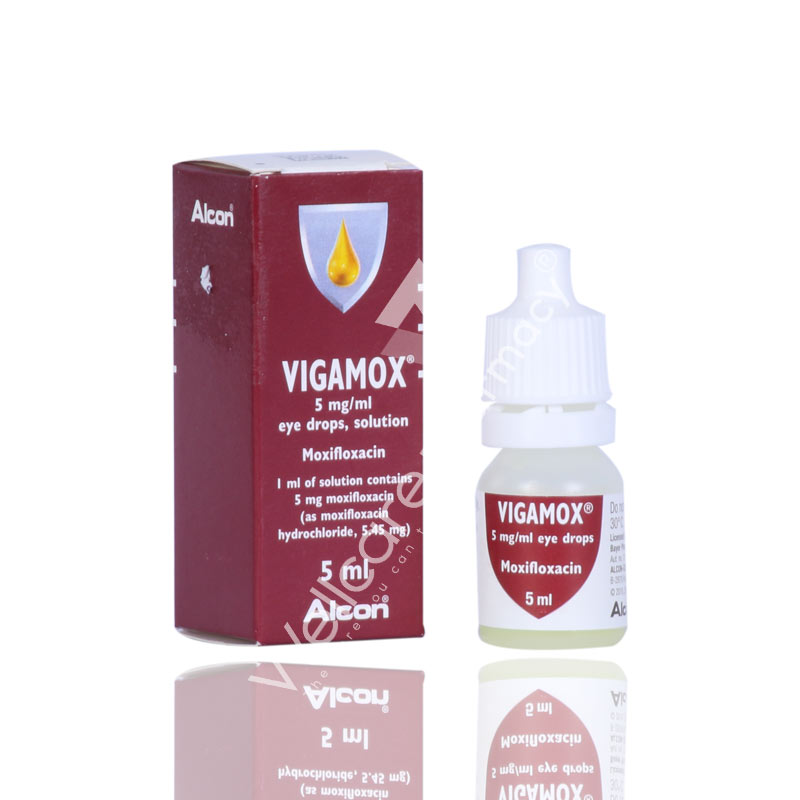 Vigamox Eye Drops 5Ml