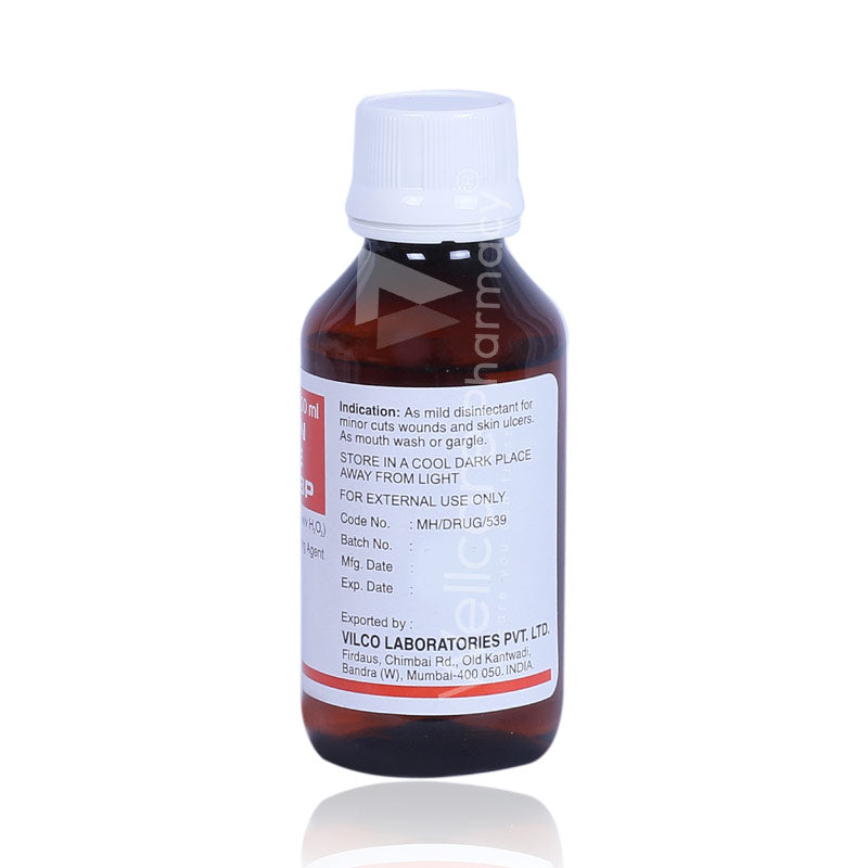 Vilco Hydrogen Peroxide Bp 5% 100Ml