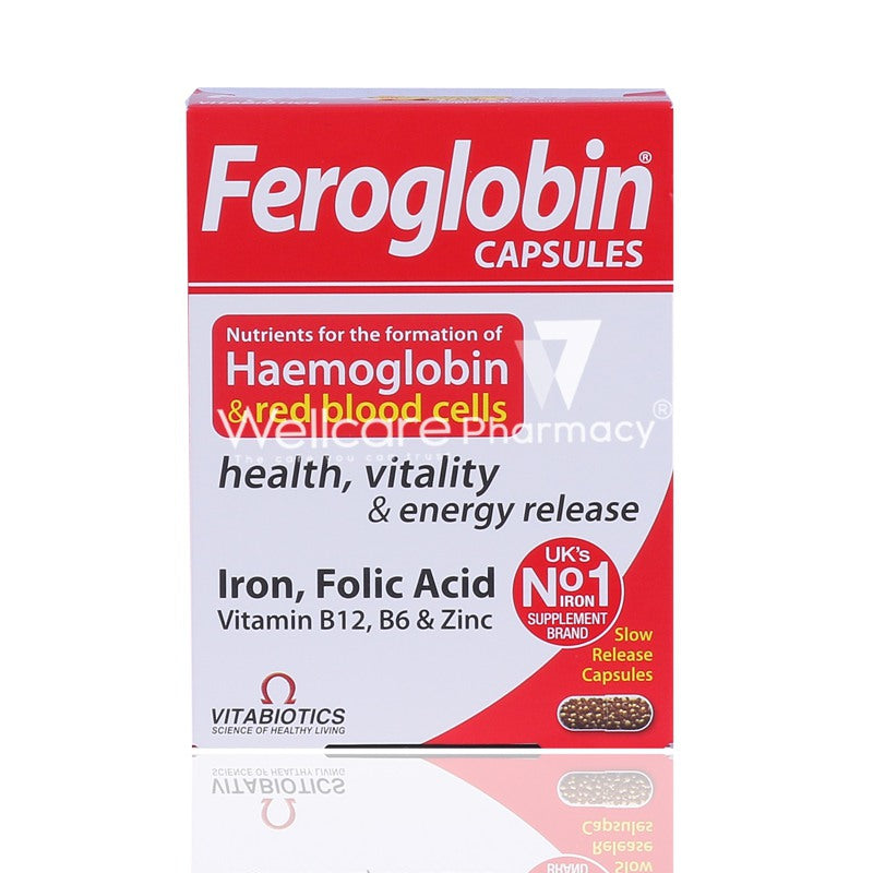 Vitabiotics Feroglobin B12 Cap 30'S