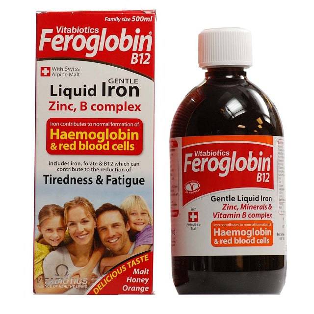 Vitabiotics Feroglobin B12 Syrup 200Ml - Wellcare Pharmacy