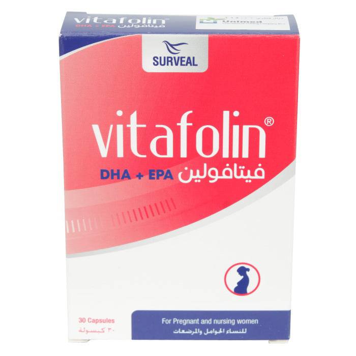 Vitafolin Capsules 30'S