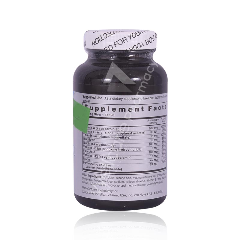 Vitamec B-Complex Plus 60 Tab