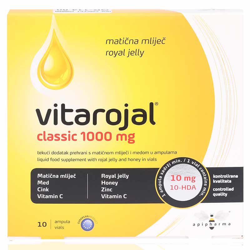 Vitarojal Classic 1000Mg Vials 10'S