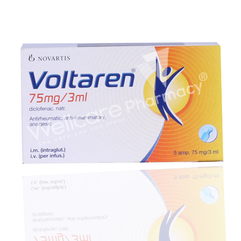 VOLTAREN 75MG AMP 5'S