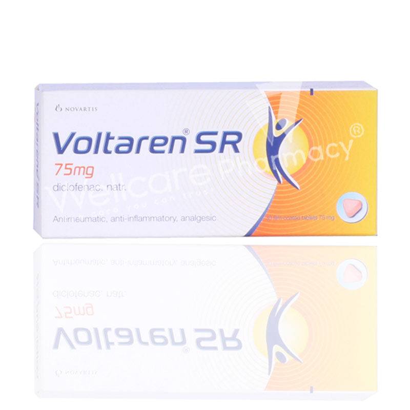 Voltaren Sr 75Mg Tablets 30'S - Wellcare Pharmacy