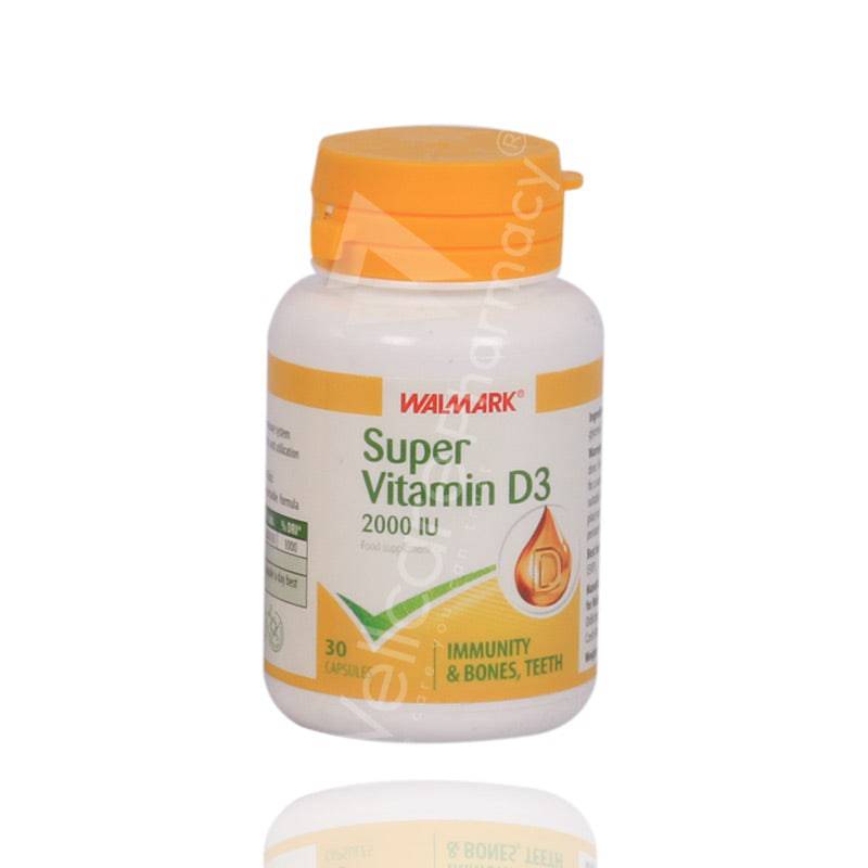 Walmark Super Vitamin D3 2000 Iu Capsules 30'S