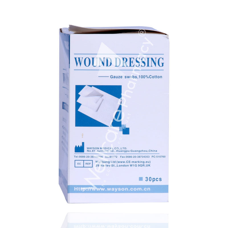 Waycare Sterile Gauze Swabs 10X10 Cm 30'S