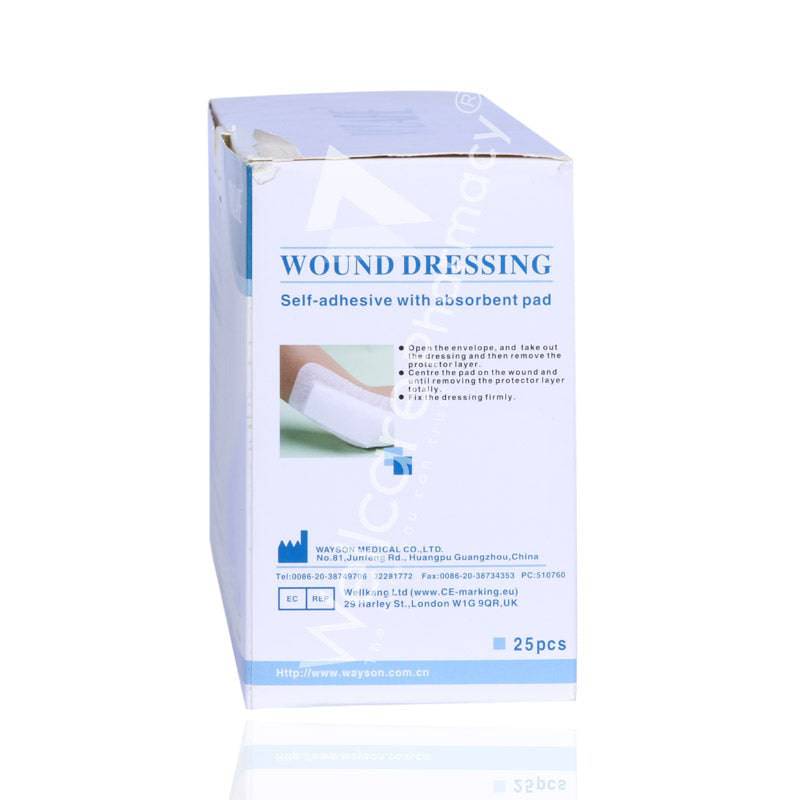 Waycare Wound Dressing Plaster 10X30 Cm 25'S - Wellcare Pharmacy