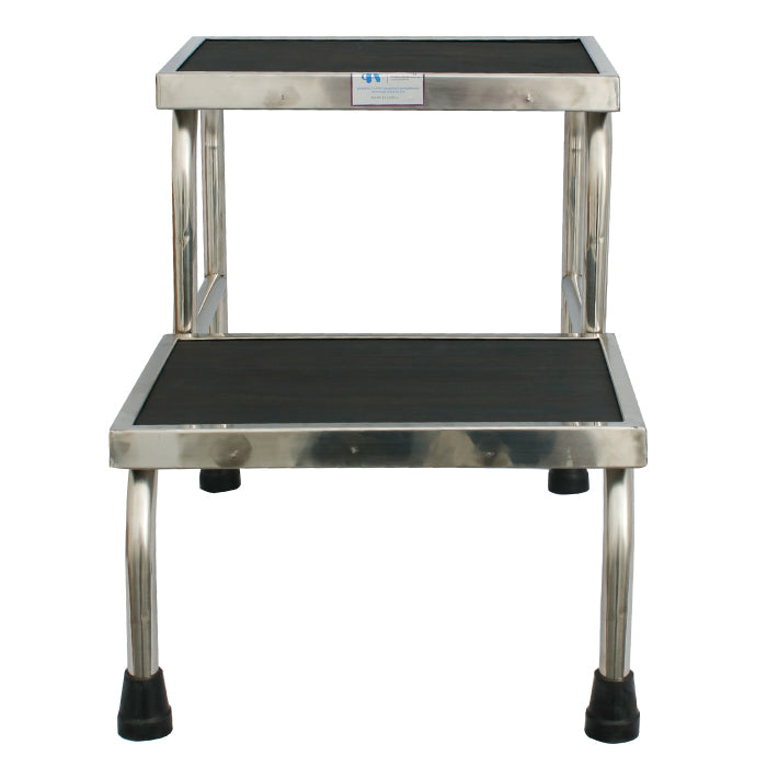 Wcp Ky F2 - Stainless Steel Foot Stool 2 Step