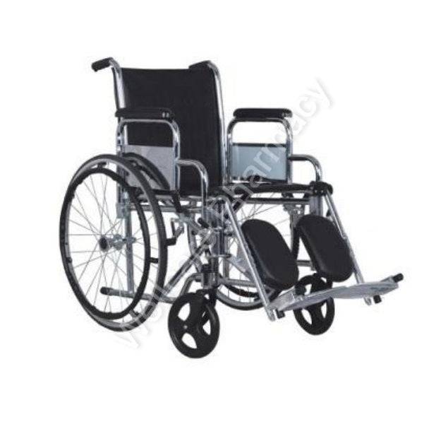 Wcp Ky902c-46 Chromed Steel Wheelchair 22Kg - Wellcare Pharmacy