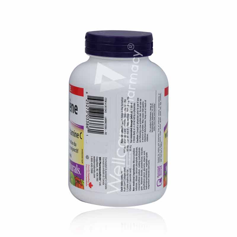 Webber Naturals Collagen With Lysine+Vitamin C Tablets 120