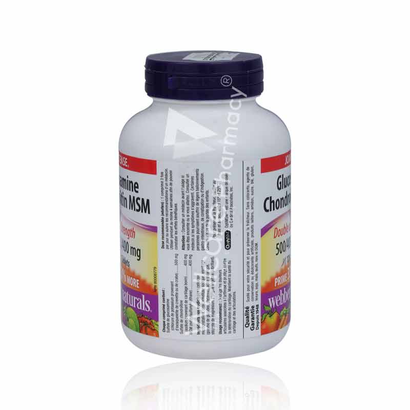 Webber Naturals Glucosamine Chondroitin Msm Tablets 120'S