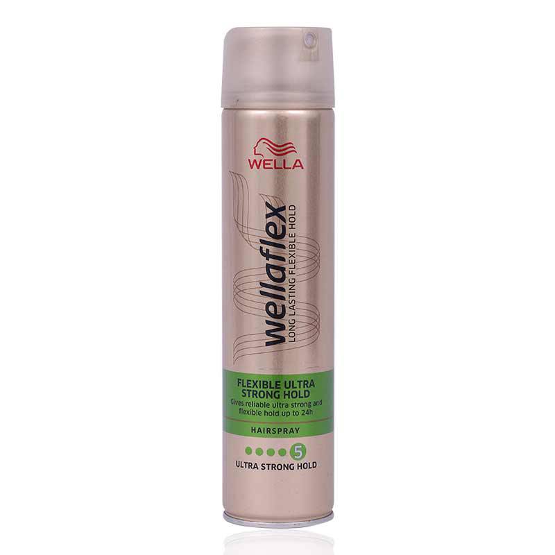 Wellaflex Hair Spray Ultra Strong Hold No5 250Ml - Wellcare Pharmacy
