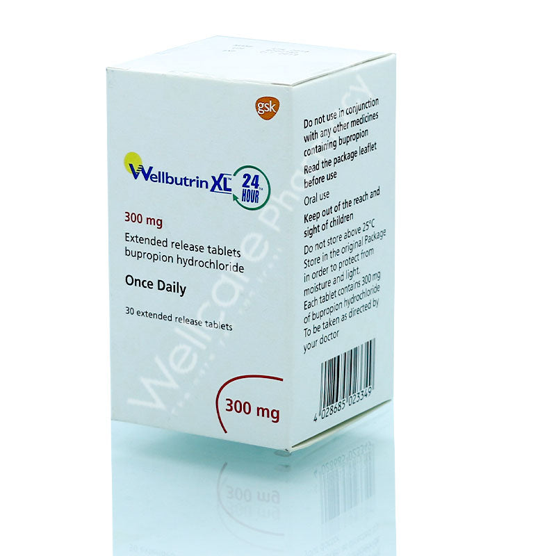 Wellbutrin Xl 300Mg Tablet 1X30s'