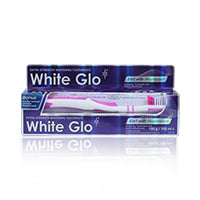 White Glo 2 In 1 With Mouthwash Whitening Toothpaste 150G