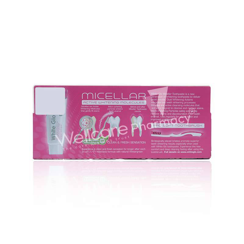 White Glo Micellar Toothpaste 150G